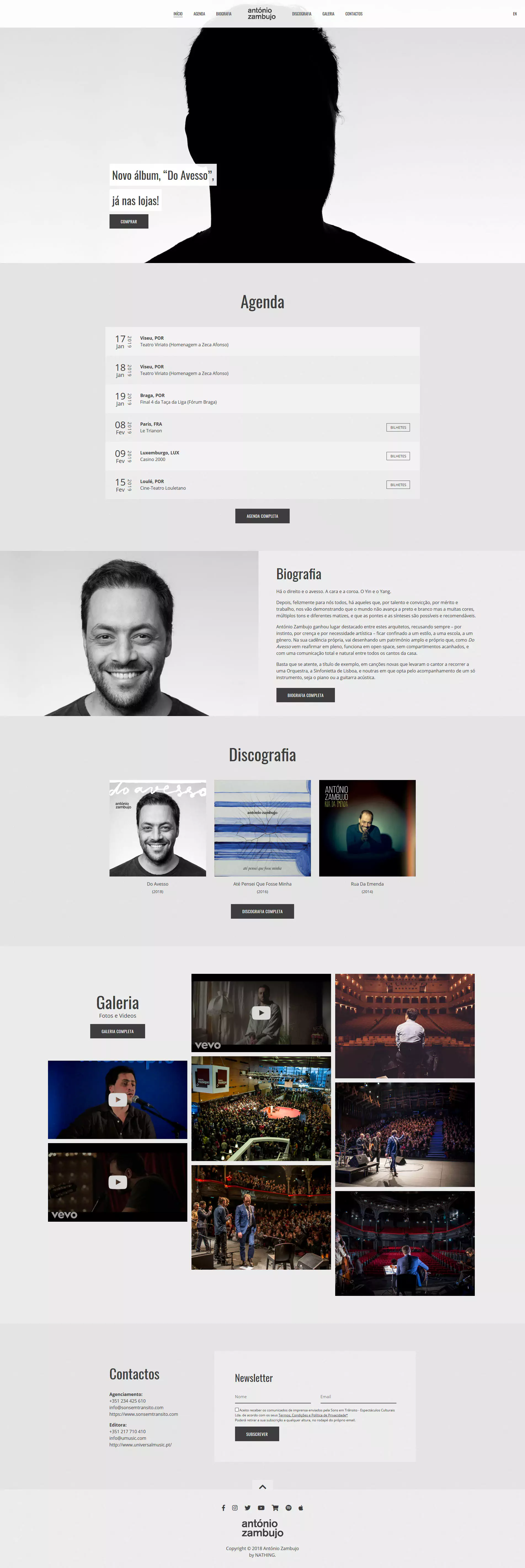 António Zambujo - Screenshot