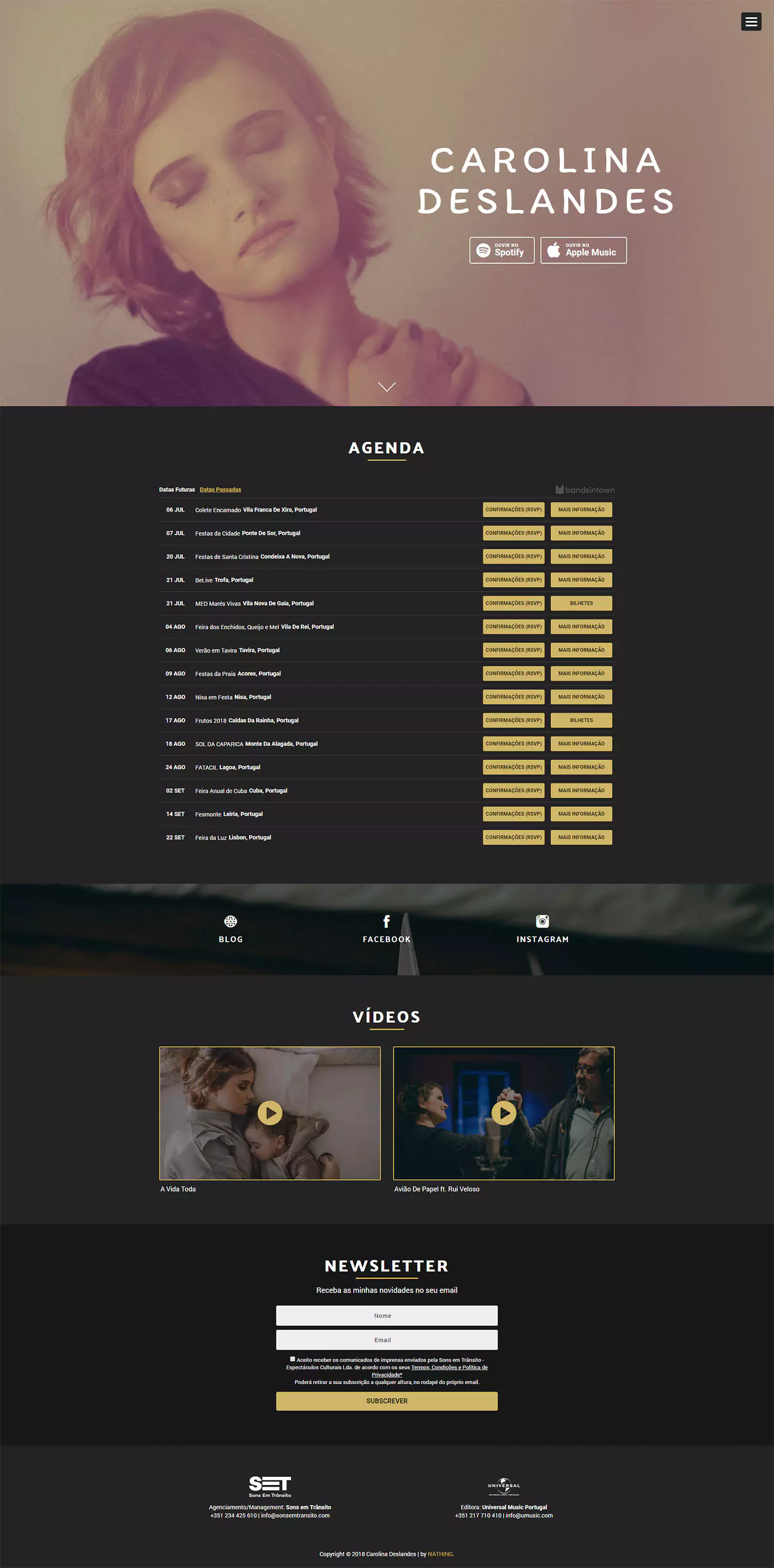 Carolina Deslandes - Screenshot