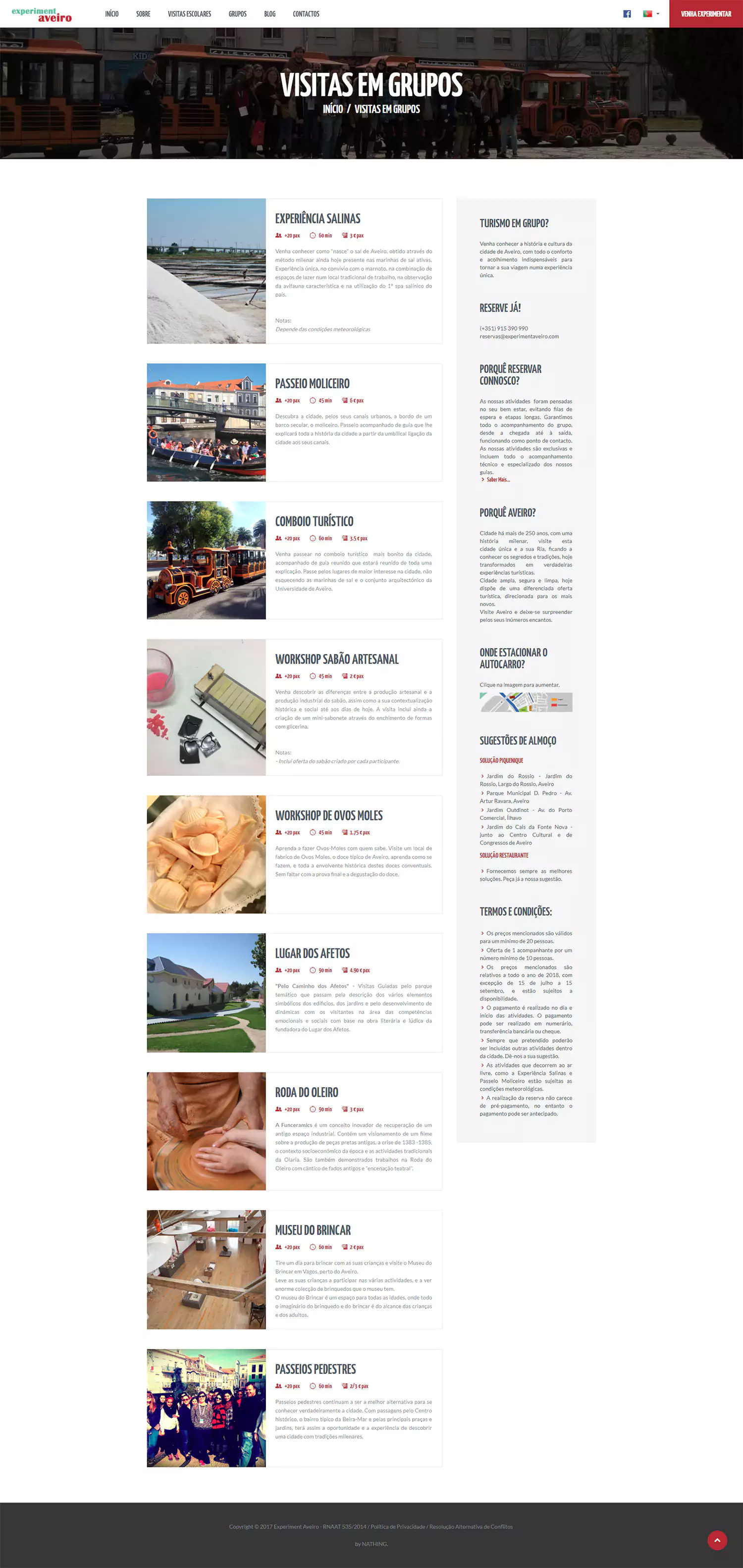 Experiment Aveiro - Screenshot