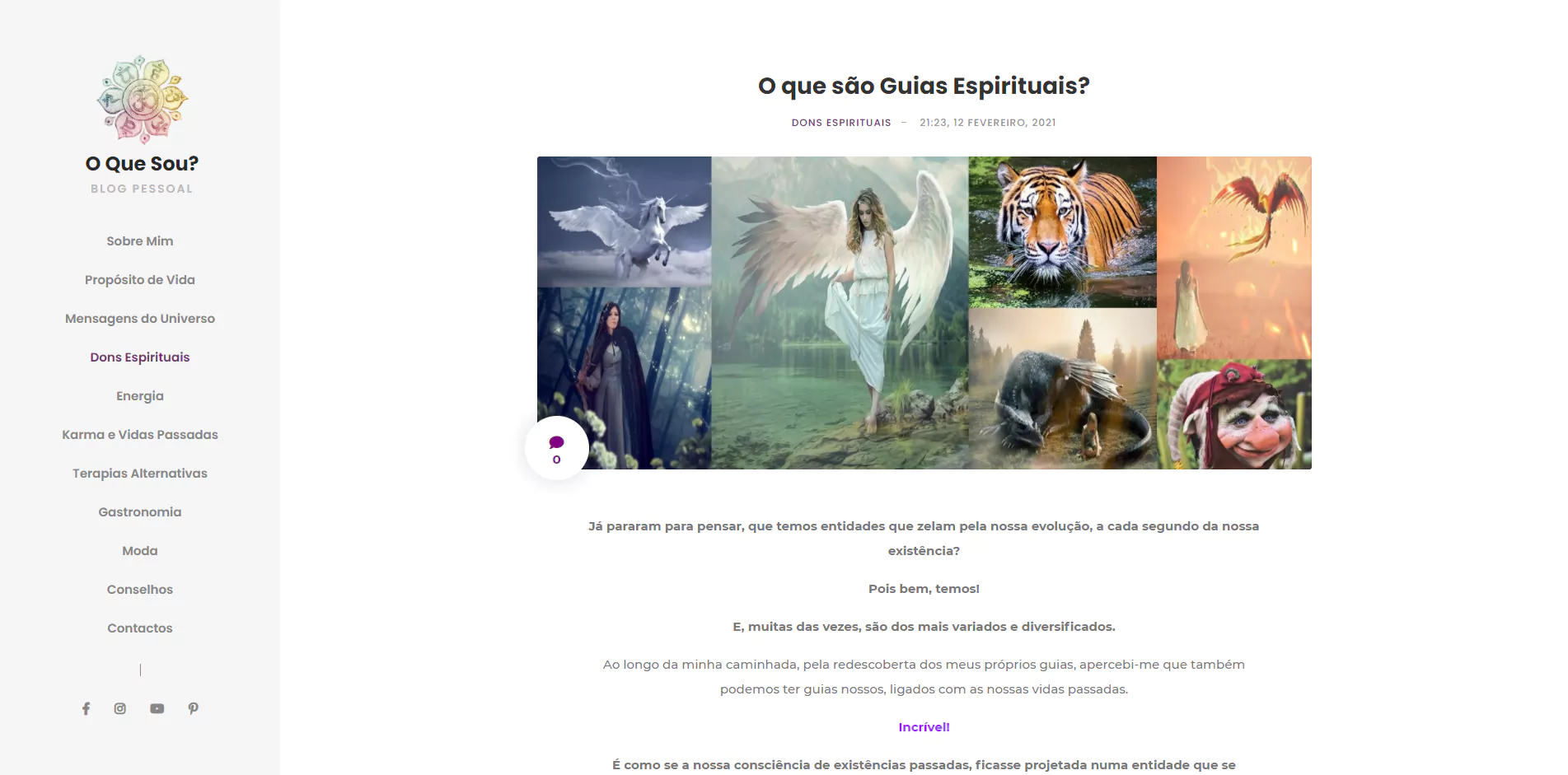 O Que Sou? - Screenshot