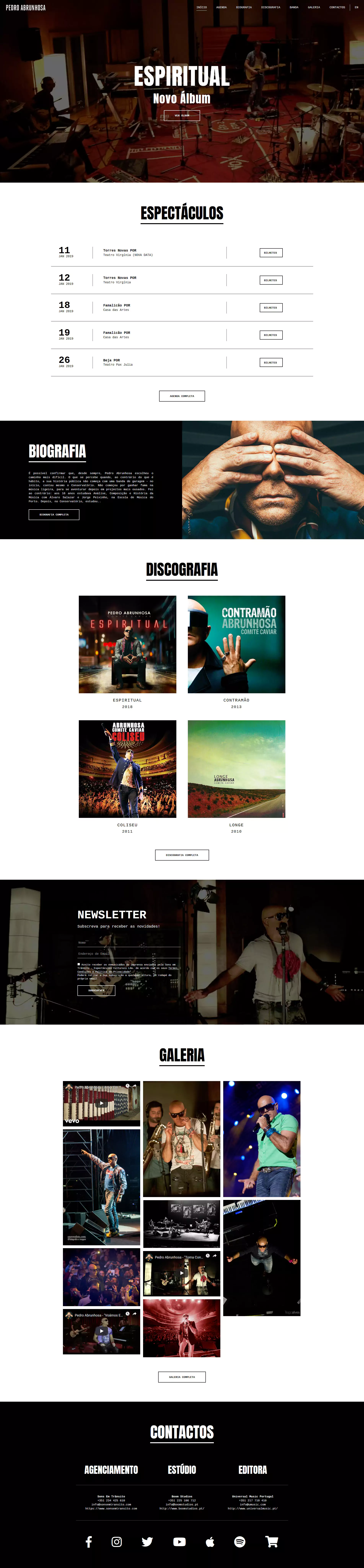 Pedro Abrunhosa - Screenshot