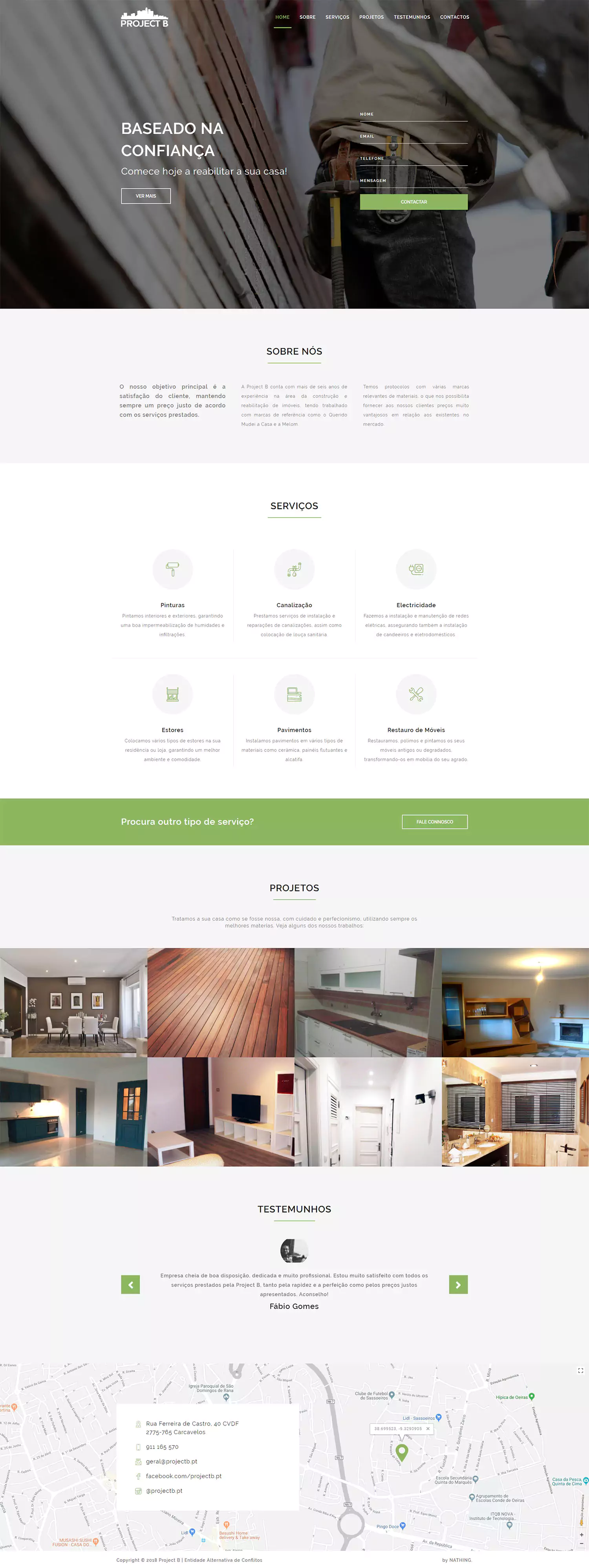 Project B - Screenshot