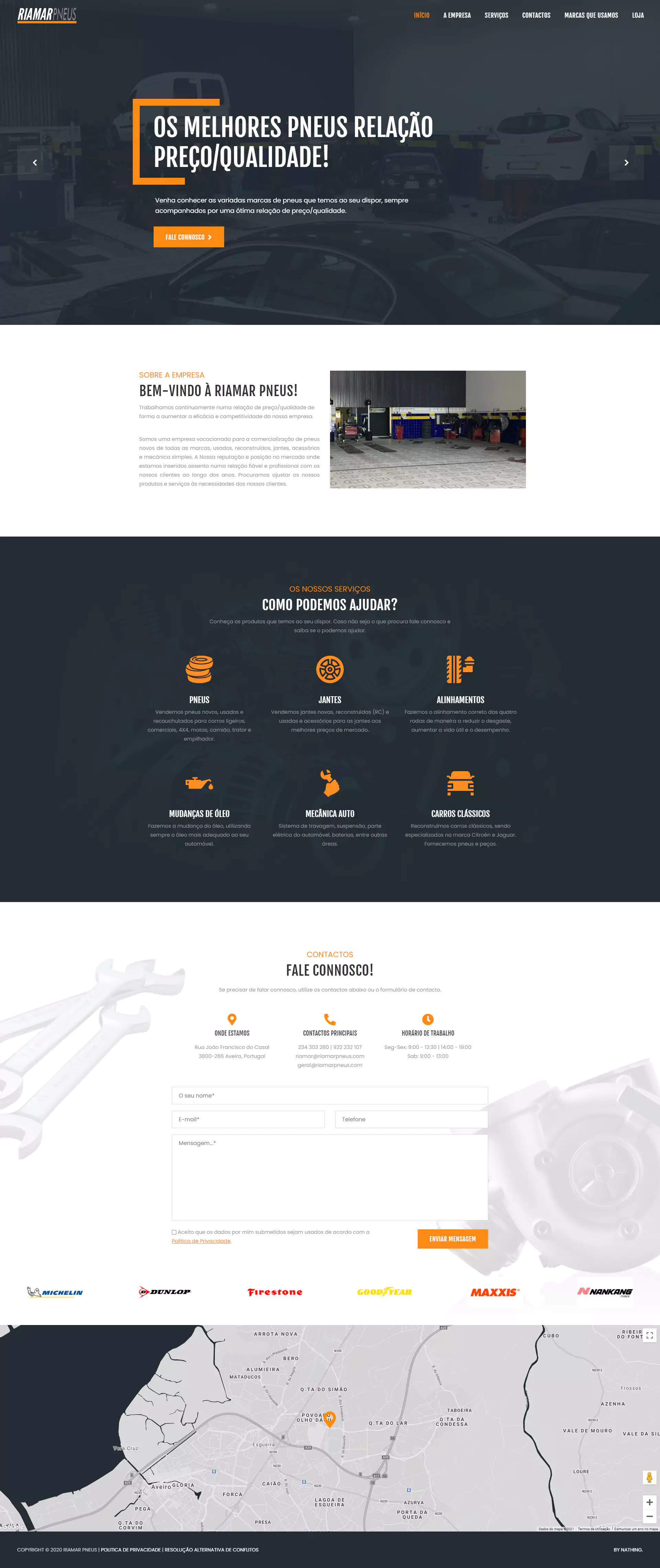 Riamar Pneus - Screenshot