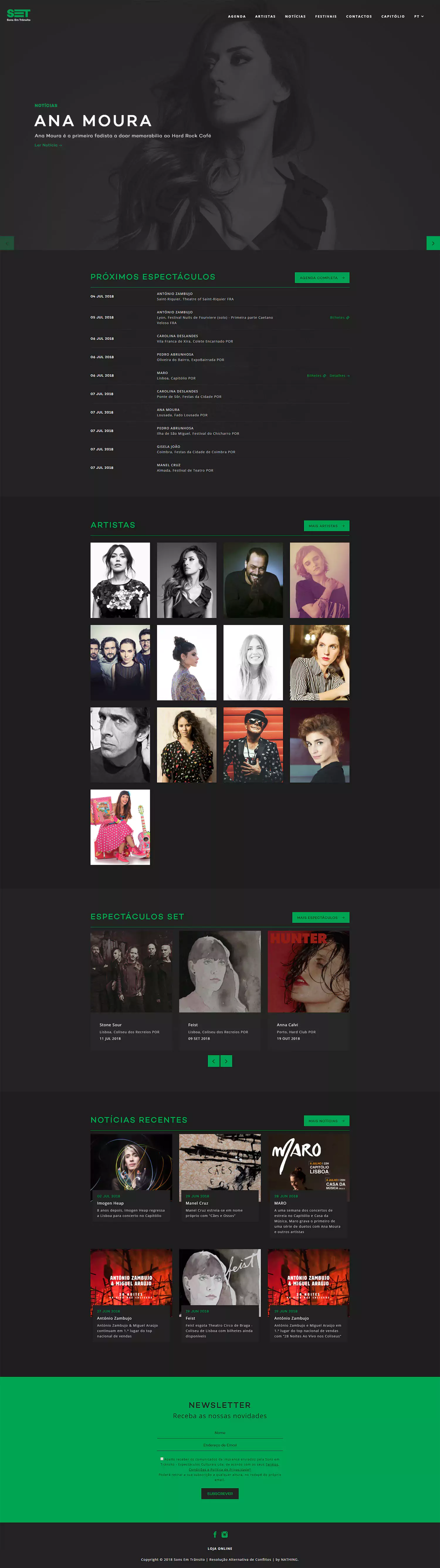 Sons Em Trânsito - Screenshot