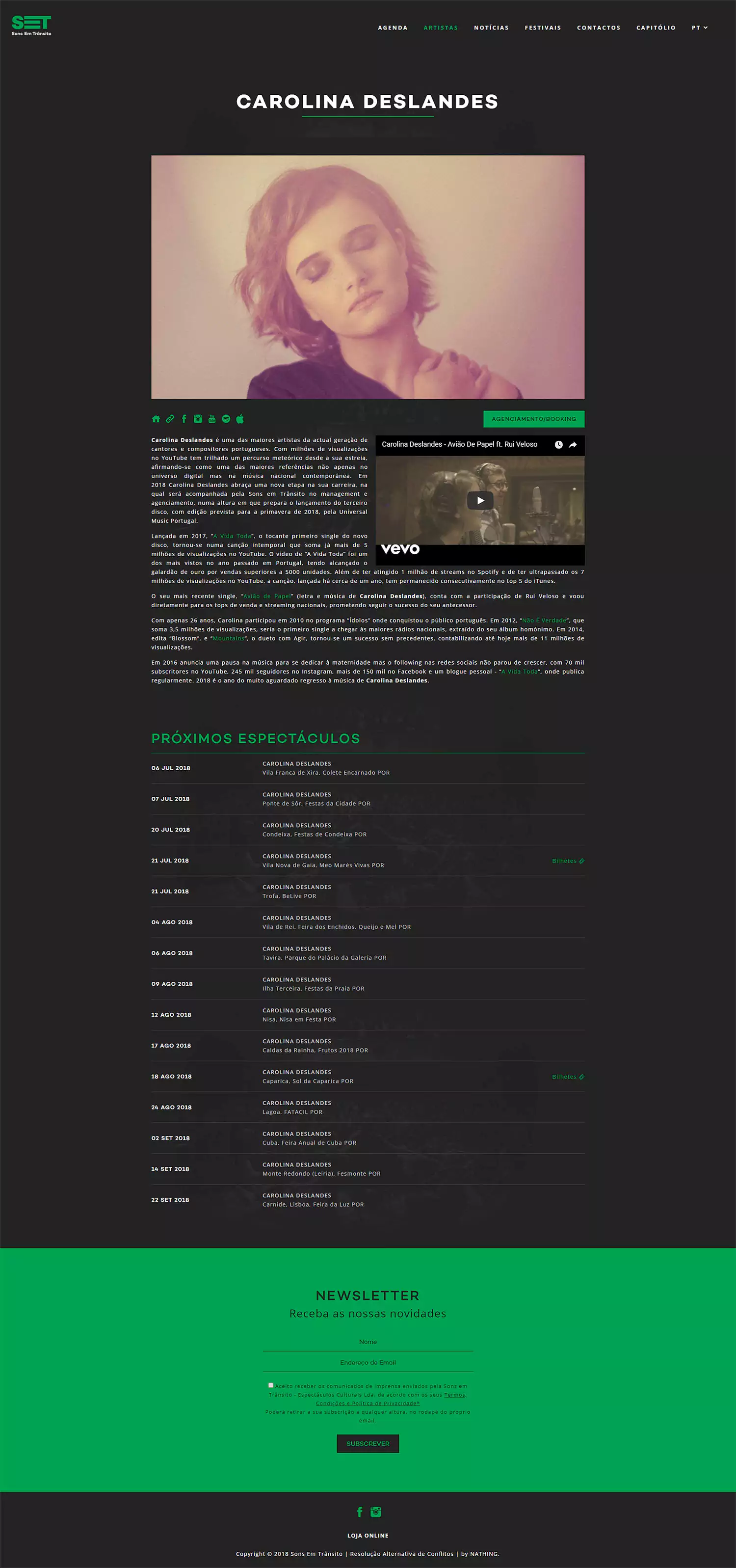 Sons Em Trânsito - Screenshot