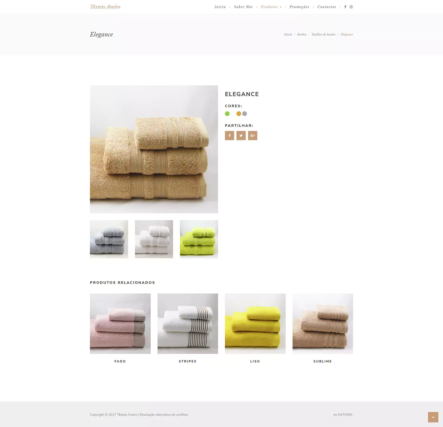 Têxteis Aveiro - Screenshot